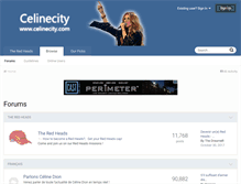 Tablet Screenshot of celinecity.com